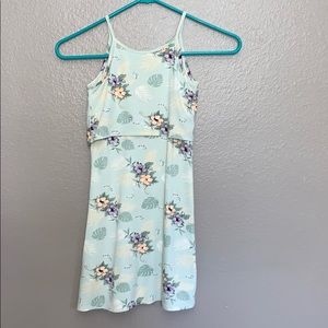 Art Clas Girl Maxi dress S,XXL mint green Floral